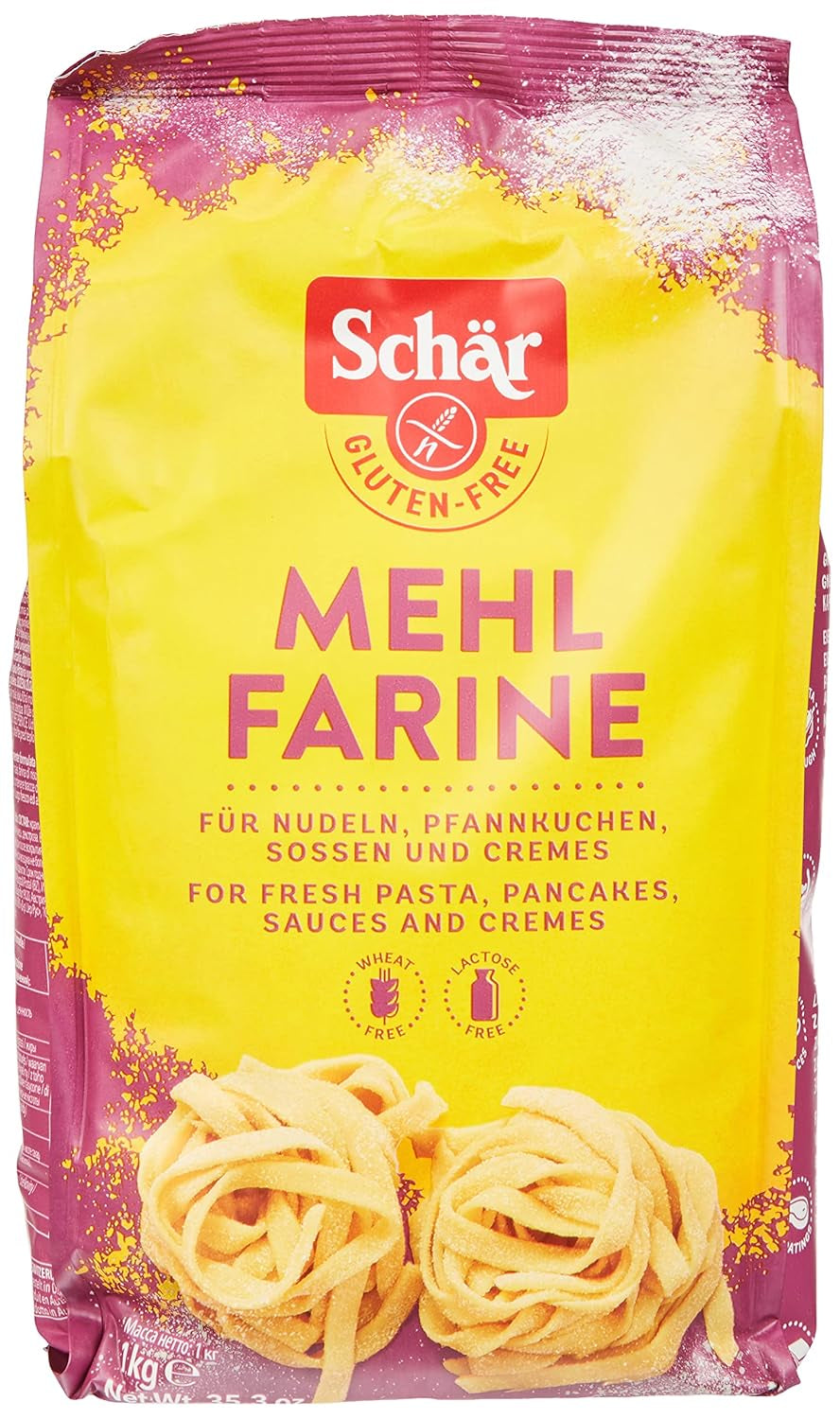 Mehl "Farine" - Basimehlmischung Glutenfrei 1Kg, 10Er Pack Směs pro pečení a vaření Naty Shop Výchozí název
