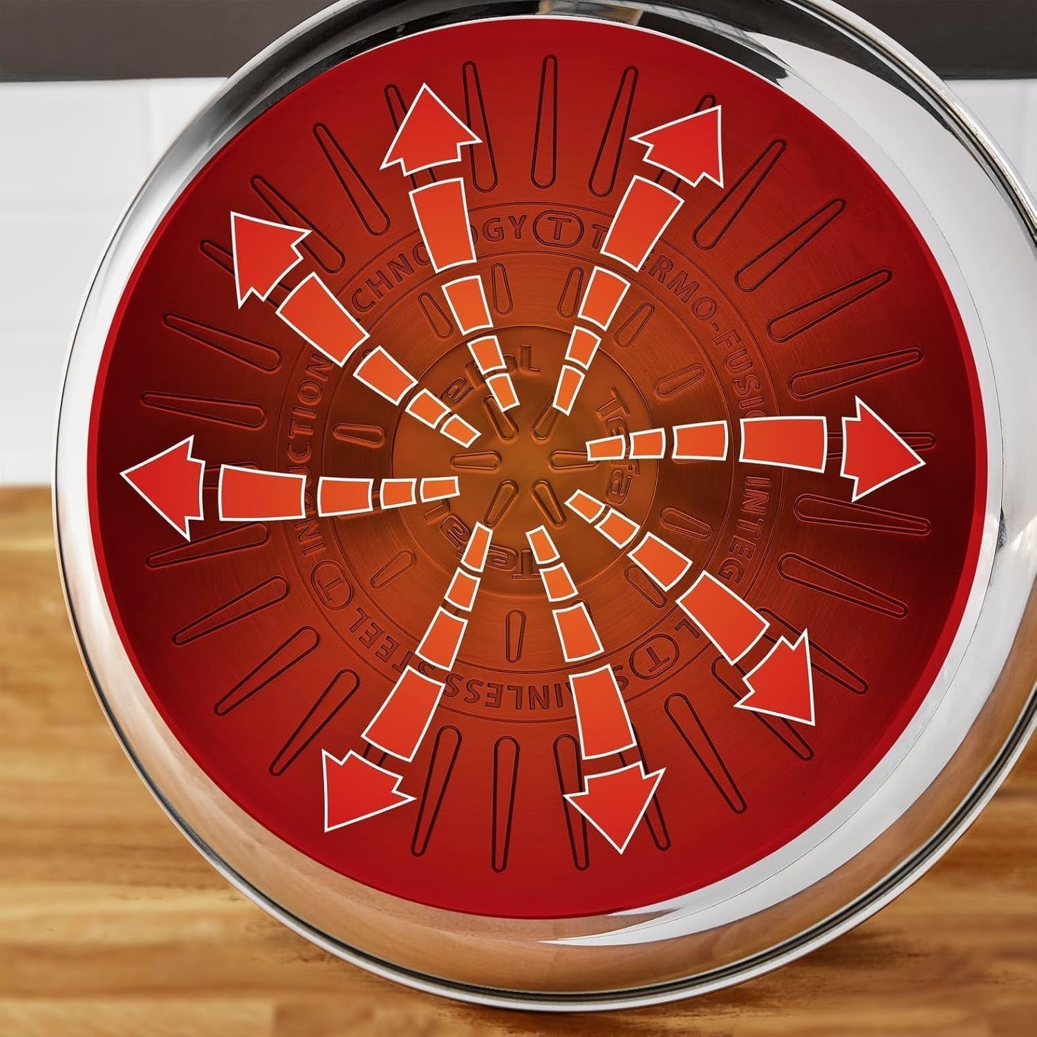 Tefal Duetto, indicator de temperatură Thermo-Spot Oale si Tigai Naty Shop