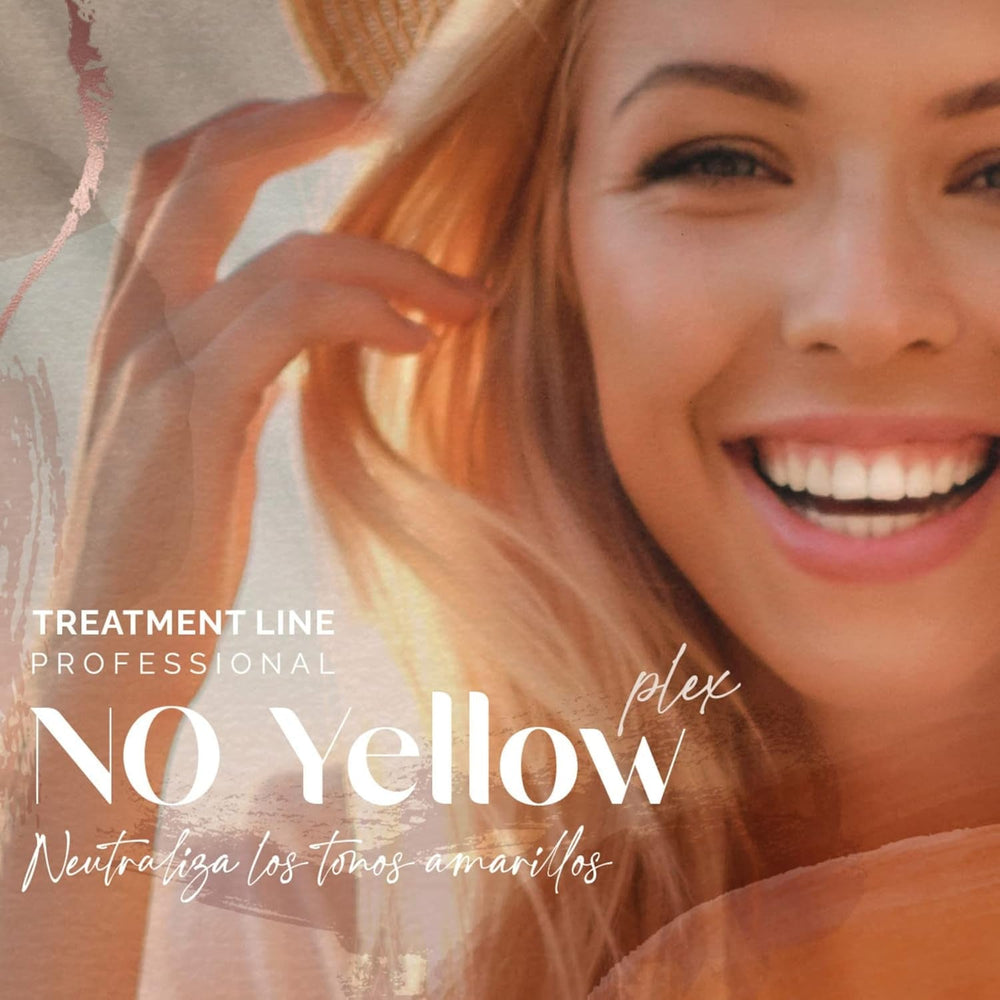 VEGAIROA - No Yellow Plex Mask - Mască neutralizantă pentru tonuri galbene și portocalii - Îngrijire hidratantă - Pigment violet - Produs profesional vegan de coafură - 275 g Masca de par Naty Shop