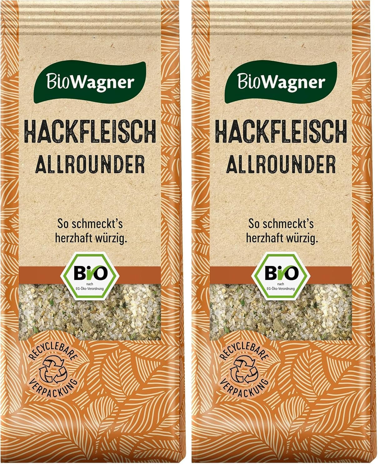 BioWagner - Bio Ras el Hanout, Gewürzmischung für Orientalische und Arabische Gerichte, ideální pro kuskus, Tajine nebo Hummus, přírodní Bio-Zutaten, recyklovatelné balení, 50 g