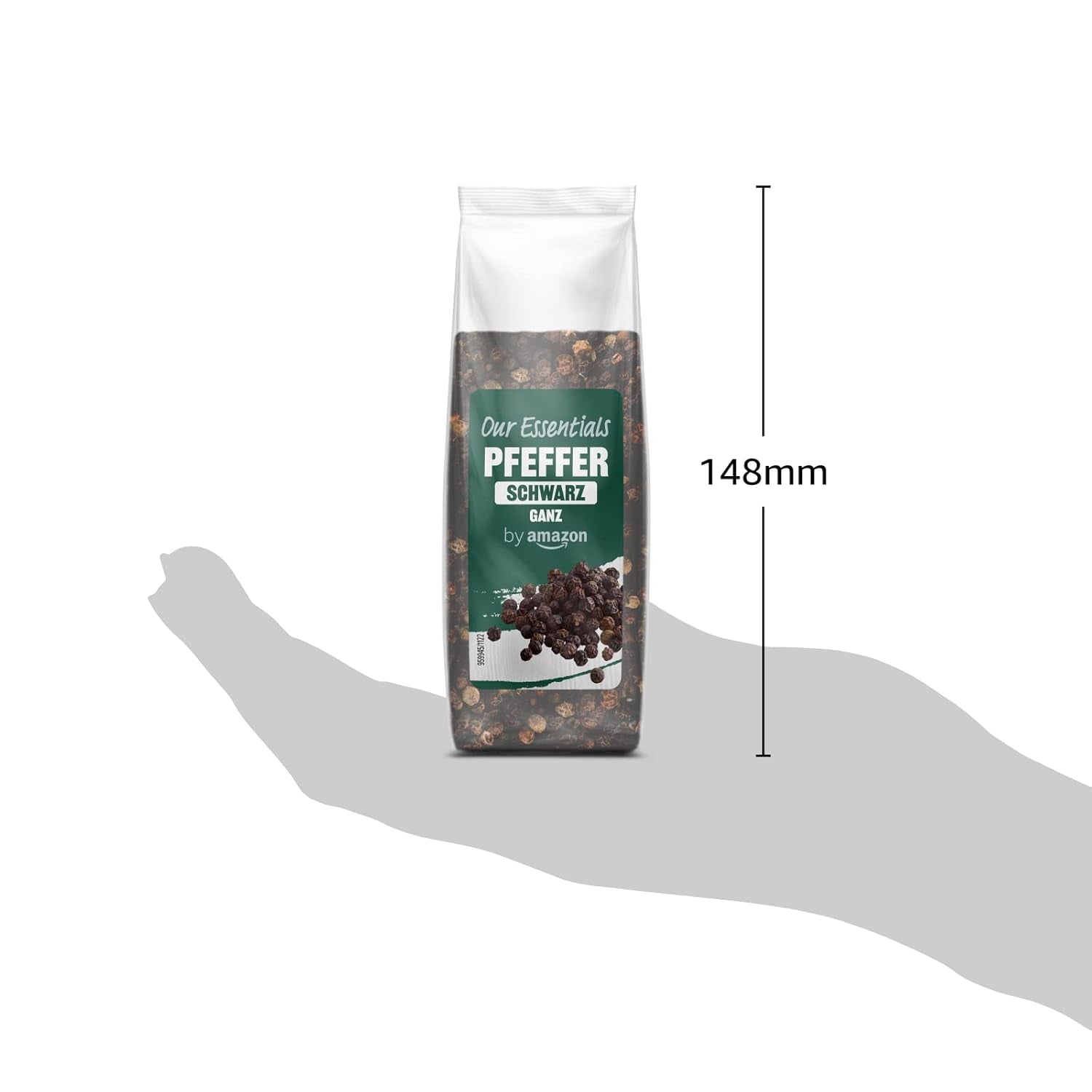 od Amazon Schwarzer Pfeffer ganz, 100 g