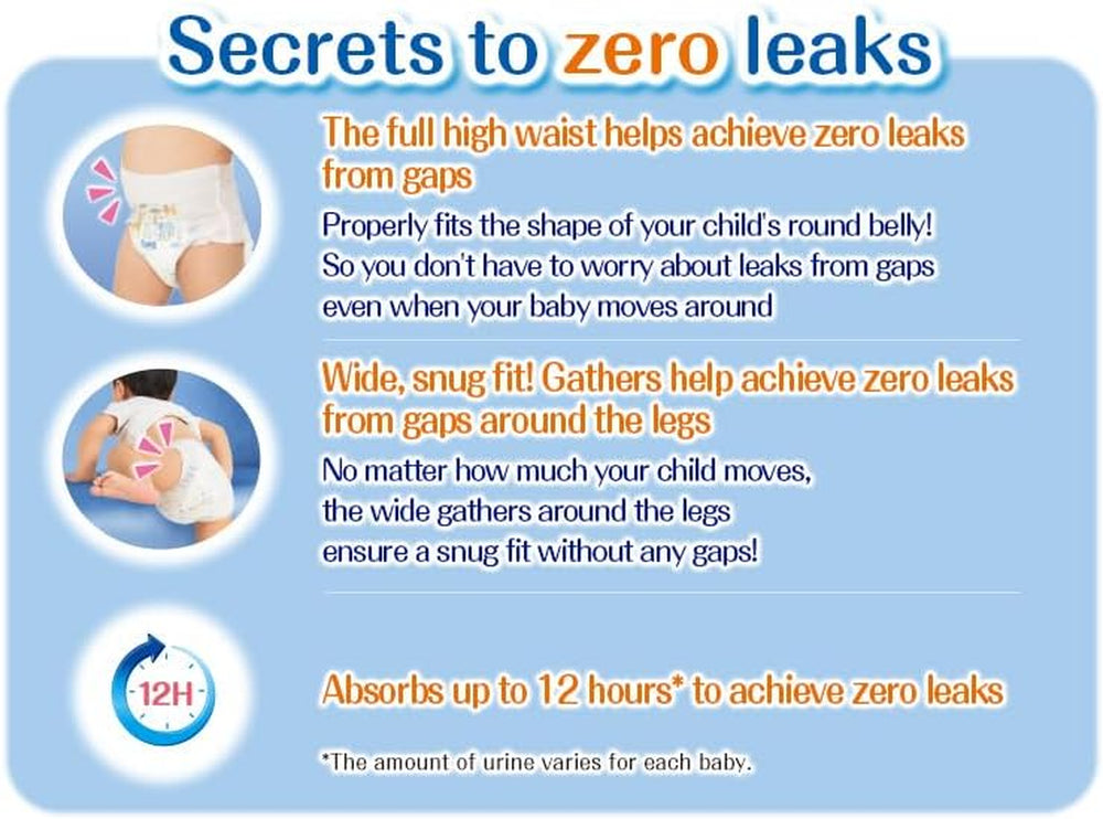 PBL plenky pro dívky (12-22 kg.) - Pleny pro dívky, 1-5 let, 38 balení, velikost 4, ochrana proti moči a stolici, voděodolné, kreslený vzor, ​​jednorázové, bez parabenů, 35 cm x 34 cm x 11 cm