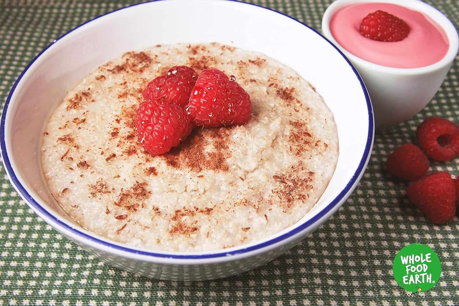 Wholefood Earth stabilizované ovesné otruby 2 kg | Bez GMO | Bohaté na vlákninu