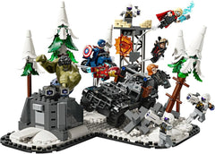 LEGO Marvel Avengers Assemble: Age of Ultron, stavějte a hrajte set s 8 minifigurkami superhrdinů, jako jsou Thor, Hulk a Iron Man, stavebnice pro chlapce a dívky, sada dobrodružství 76291 Stavebnice Besuche den LEGO-Store