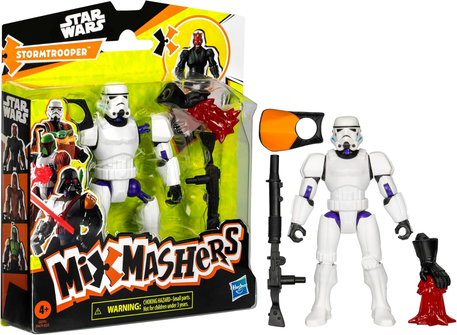 Star Wars Mixmashers Stormtrooper Přizpůsobitelné Mix-And-Match akční figurky a příslušenství Akční figurky Naty Shop