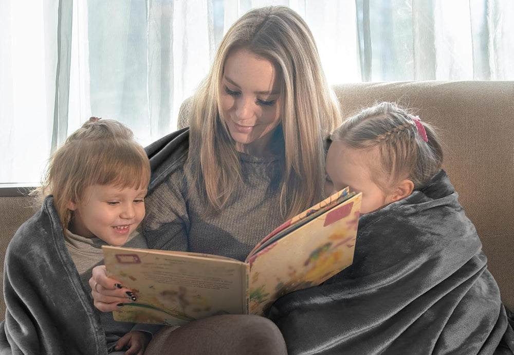 Povlečení Utopia Útulná fleecová přikrývka [228X228 cm, šedá] Měkká, lehká, hřejivá a heboučká přikrývka Pohodlná a prodyšná přikrývka na postel Pohovka Pohovka Pohovky a přikrývky Besuche den Utopia Povlečení