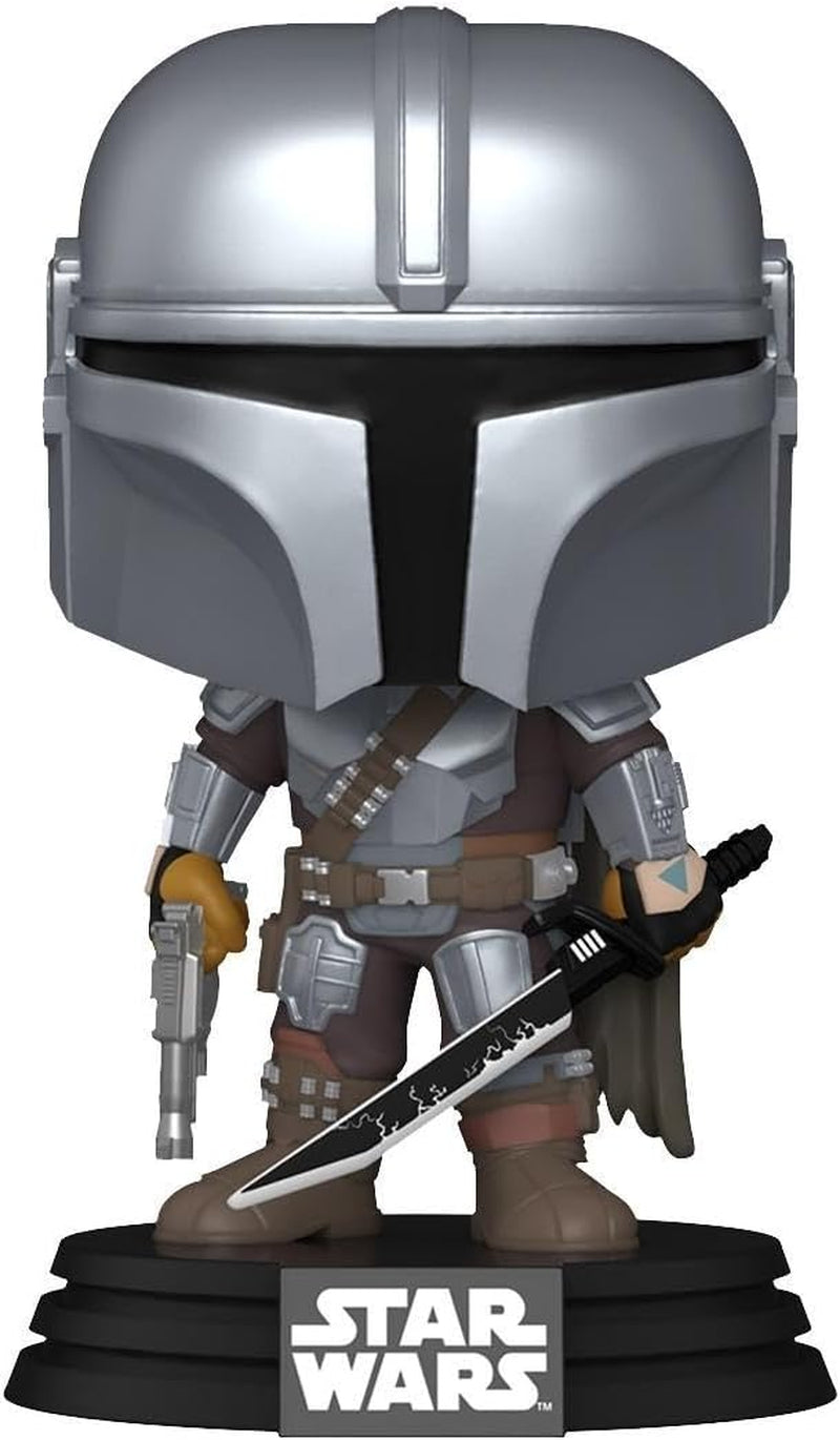 Funko Pop! Vinyl: Star Wars: The Mandalorian S9 - Figură de colecție din vinil - Idee de cadou - Marfă oficială - Jucărie pentru copii și adulți - Fani TV - Figură model pentru colecționari și exponate Action figures Naty Shop