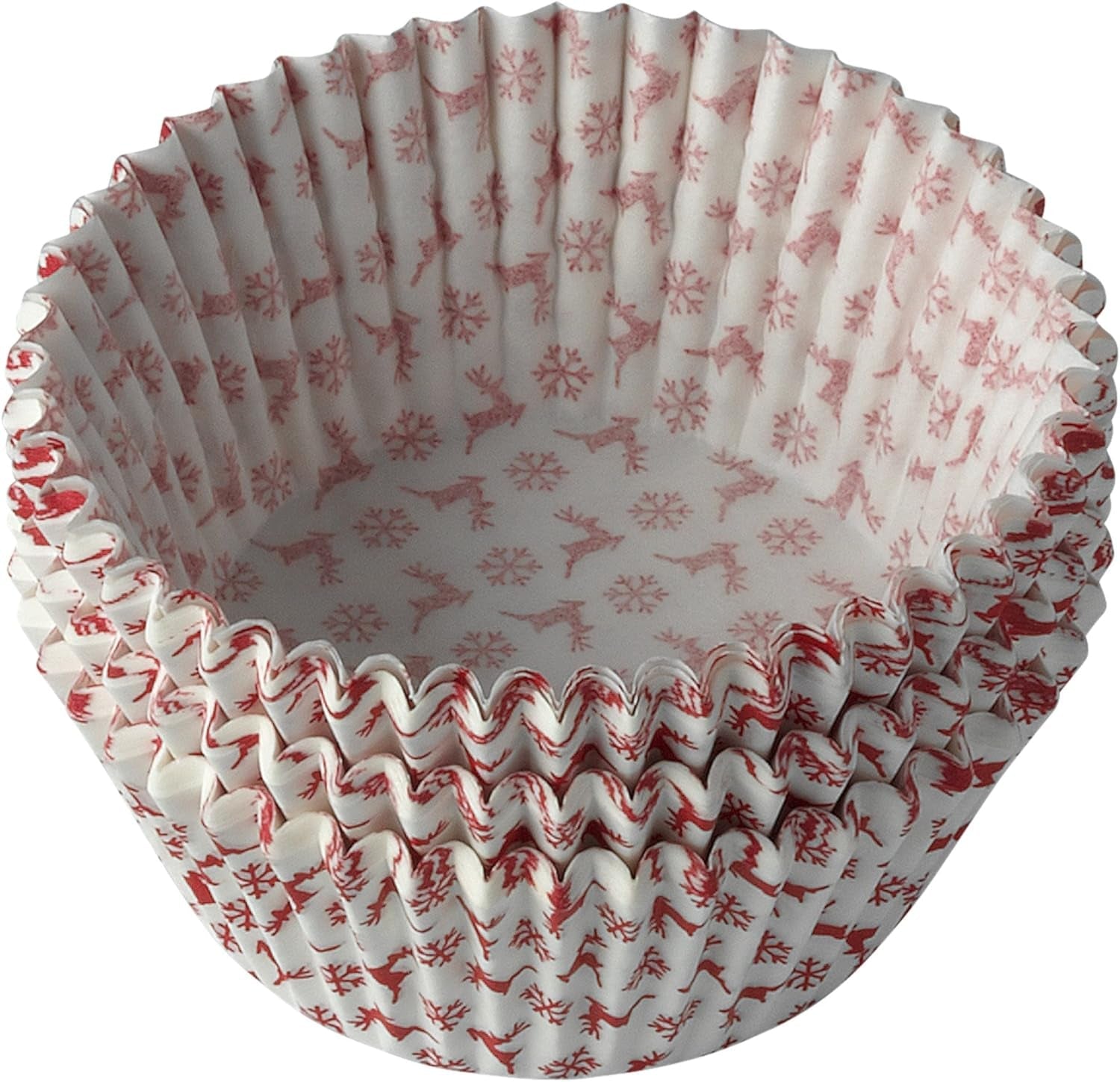 Originální Kaiser Inspiration Muffinform-Set 2-Teilig, Muffinblech Mit Xmas Papierbackförmchen Für 12 Muffins, 38 X 27 Cm, Cupcake Form Antihaftbeschichte, Schwarz Formy a plechy na pečení Naty Shop