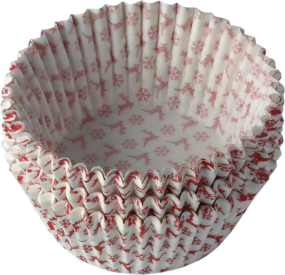 Originální Kaiser Inspiration Muffinform-Set 2-Teilig, Muffinblech Mit Xmas Papierbackförmchen Für 12 Muffins, 38 X 27 Cm, Cupcake Form Antihaftbeschichte, Schwarz Formy a plechy na pečení Naty Shop