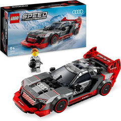 LEGO Speed Champions Audi S1 E-Tron Quattro závodní sada aut s hračkami na stavbu, hraním a vystavením, model auta pro děti, dárek pro 9leté chlapce a dívky 76921 Stavebnice Besuche den LEGO-Store Single