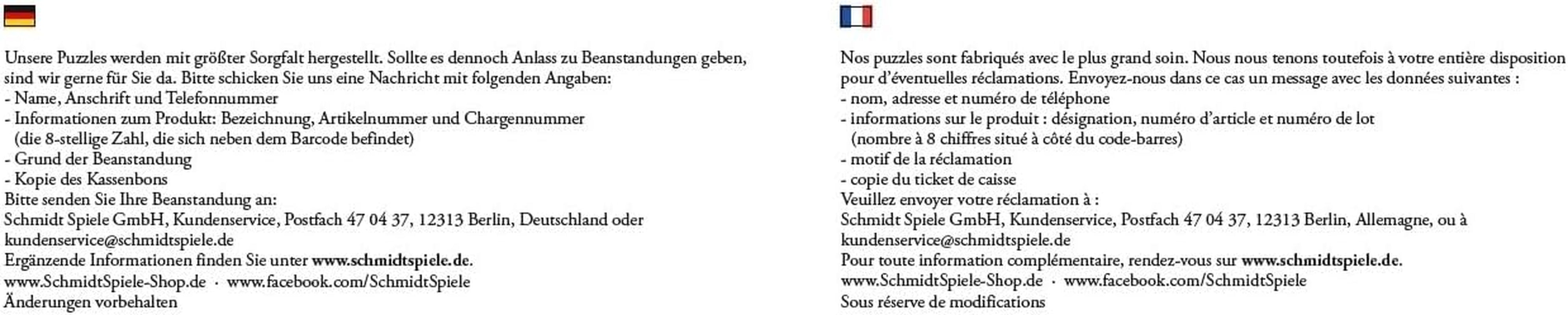 Schmidt Spiele 58324 Svět zvířat, skládačka 1000 dílků Puzzle Naty Shop