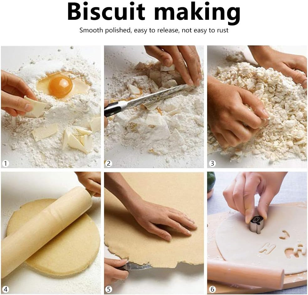 Forme de copt pentru fursecuri, alfabete, litere, fondant, fursecuri, DIY, din plastic, simbol, formă de copt, oțel inoxidabil, alfabet, biscuiți, bucătărie, gadget, accesorii de copt, set