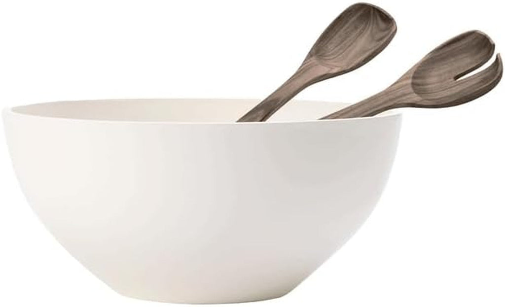 Villeroy & Boch – Artesano Geschirr-Set 6 Teilig Für 2 Personen Weiß, Spülmaschinenfest, Mikrowellensicher, Geschirrset, Tellerset, Speiseteller, Frühstücksteller, Suppenteller, Premium Porzellan Seturi vesela masa Naty Shop Salat Set 3-Tlg.