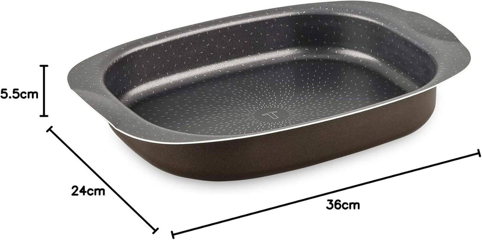 Tefal J1601502 Success Auflaufform Aluminium Schwarz 36 X 24 X 5,5 Cm Formy a plechy na pečení Naty Shop