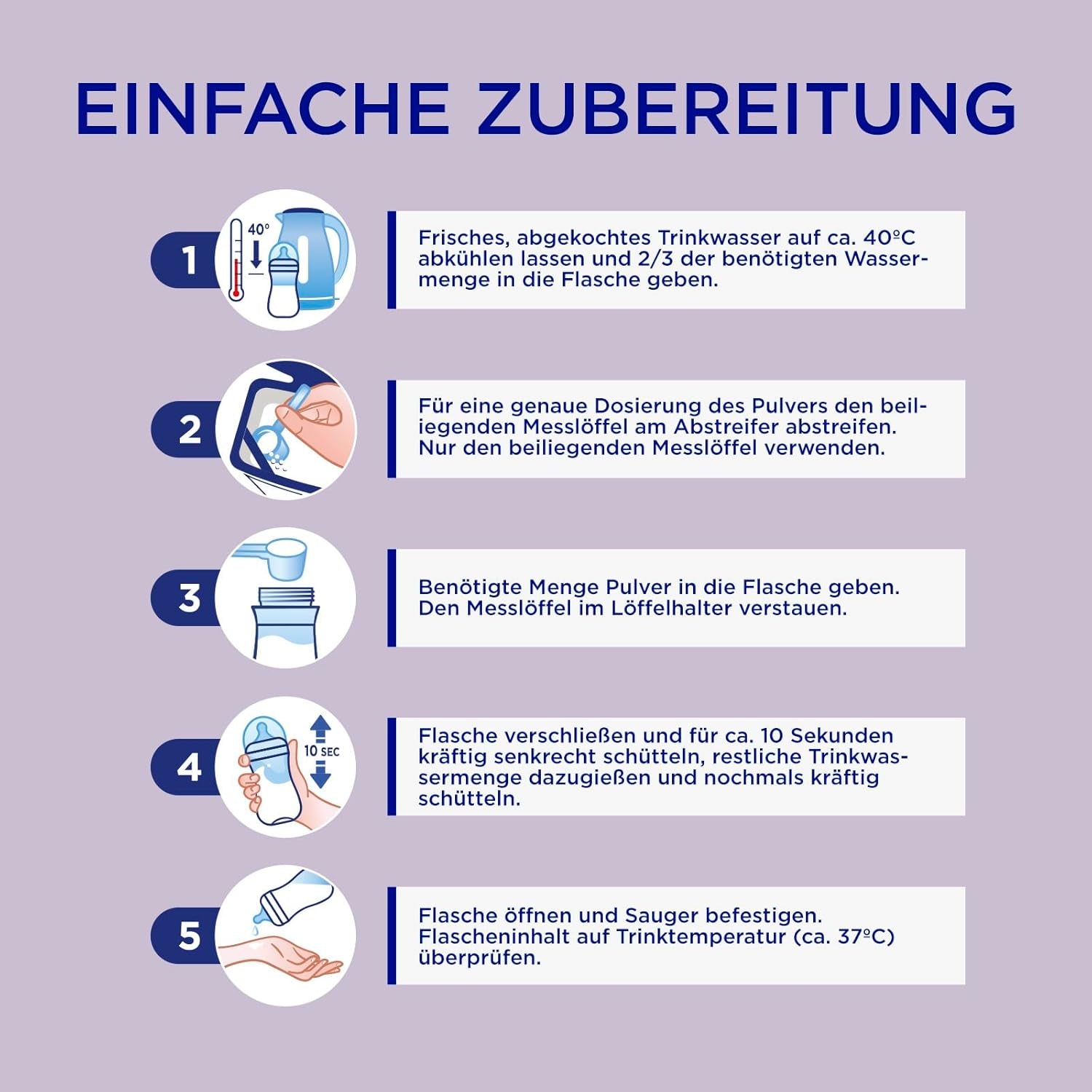 Aptamil HA 2 – Pokračovací mléko po 6 měsících, s Omega 3 a 6, DHA, ARA a ALA, bez laktózy, bez palmového oleje, dětská výživa, sušené mléko, 1 x 800 g (balení 4 ks)