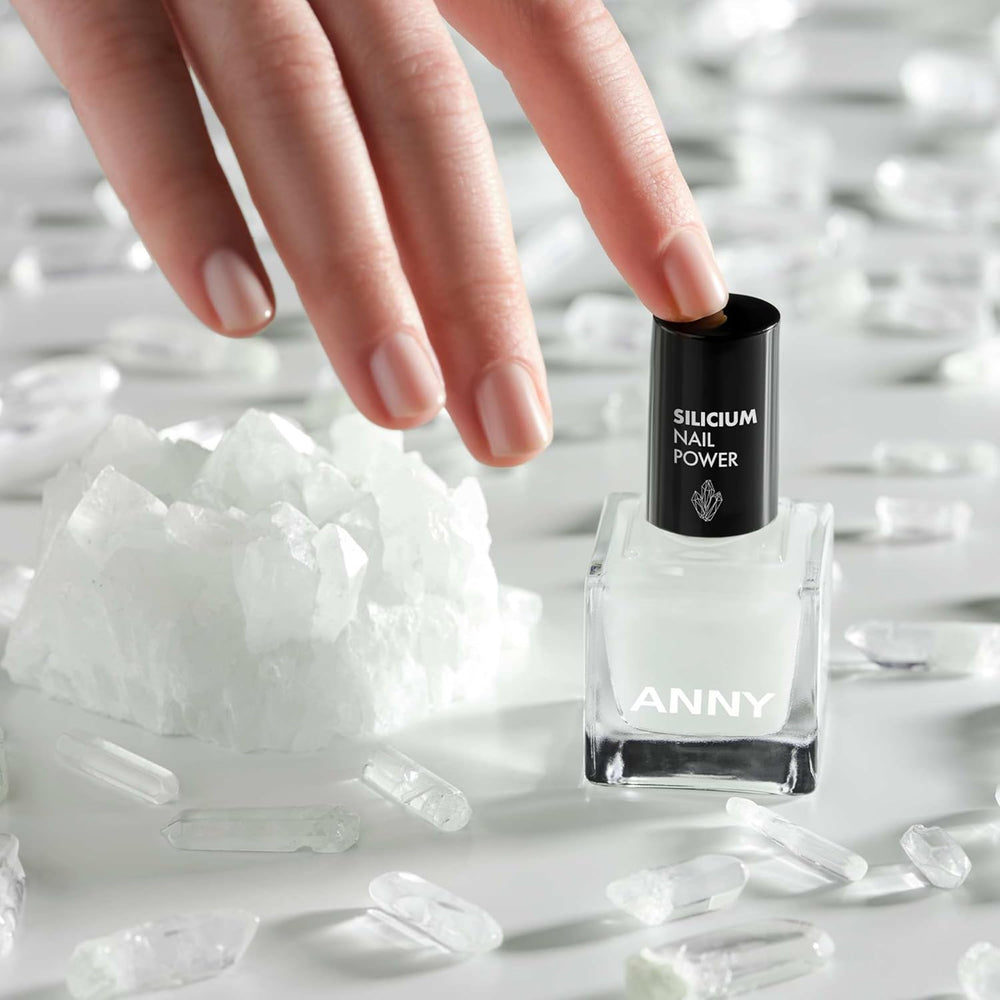 ANNY Silicon Nail Power - péče o nehty 3 v 1: báze, posilovač a zkrášlovač - 15 ml