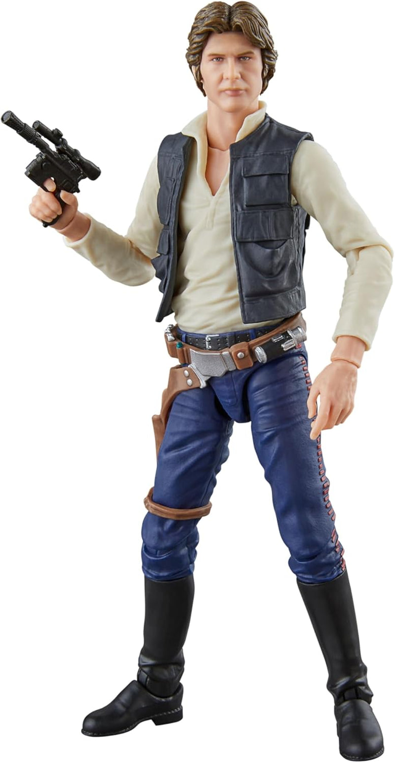 Star Wars Černá série Han Solo, Star Wars: A Hope Premium sběratelská akční figurka (15 cm) Akční figurky Naty Shop Výchozí název