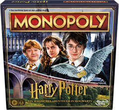 Stolní hra Monopoly Harry Potter Edition, rodinná hra pro 2 až 6 hráčů, věk 8+ – německá verze