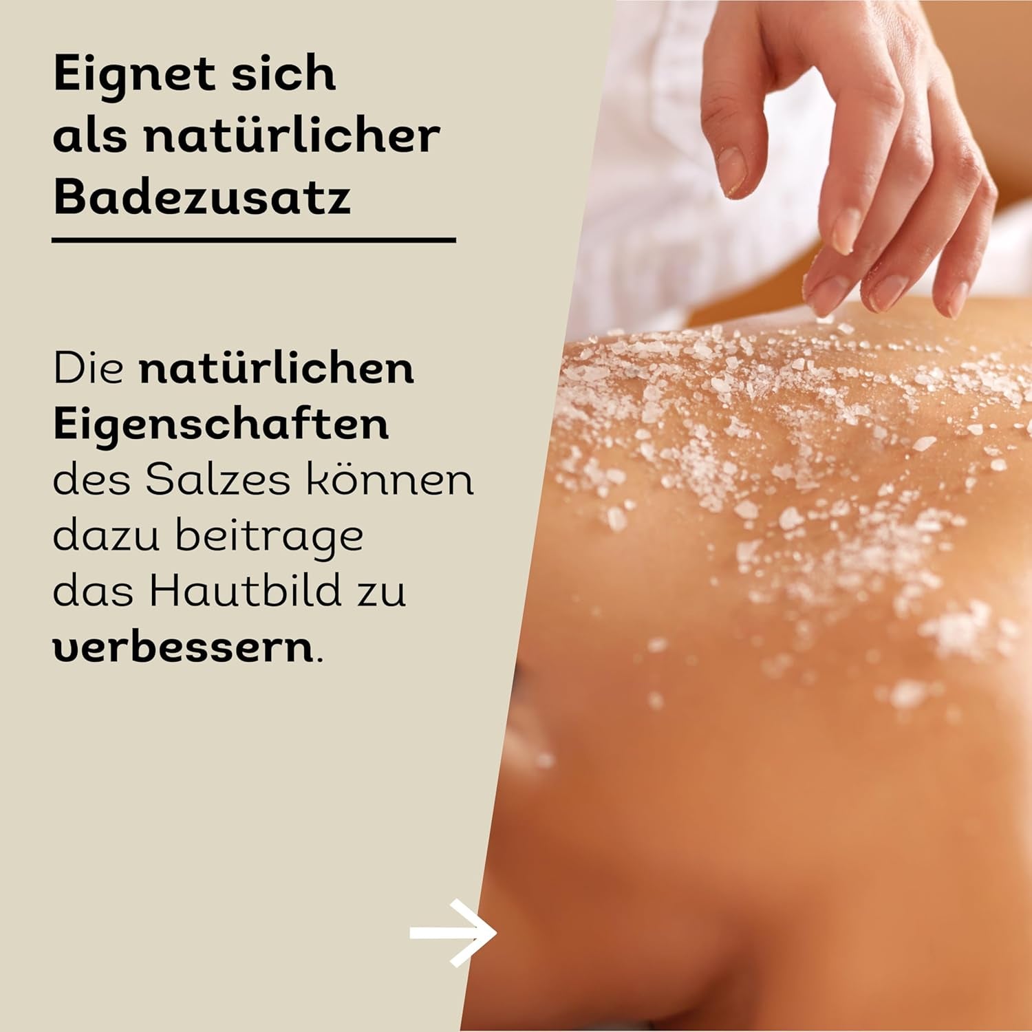 Küper Selection Meersalz - 1000 g hrubé soli na koření a zjemnění - ohne Zusätze oder chemische Nachbehandlung