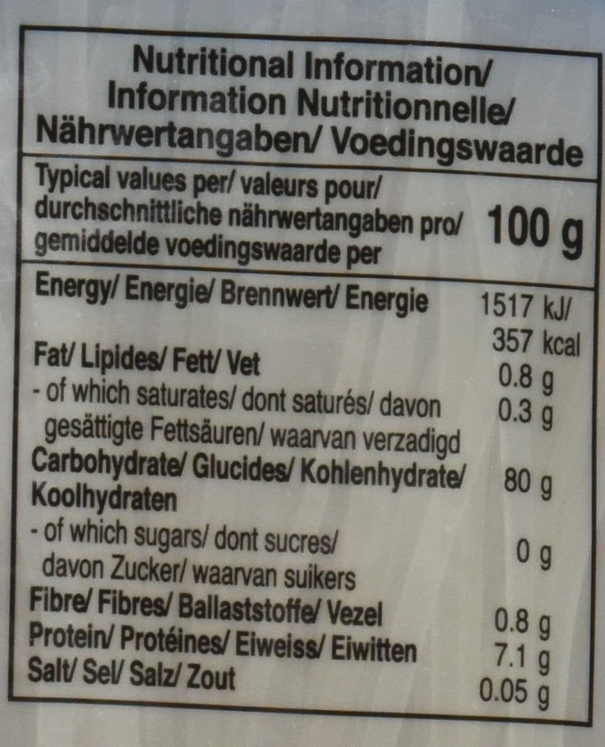 Kohout rýžové nudle, 3 mm, Grade 1 (1 balení x 375 g)