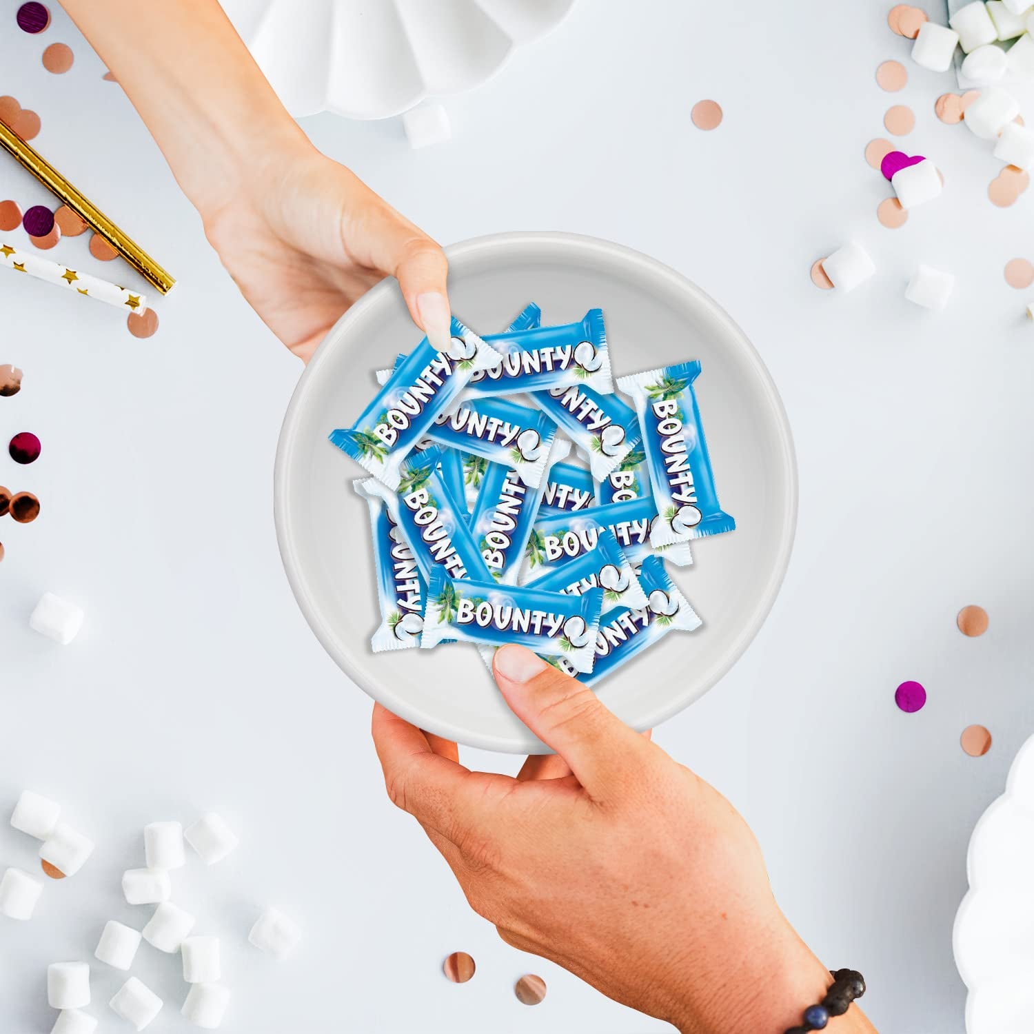 Čokoládové tyčinky Bounty | Kokos a čokoláda | Různé velikosti balení