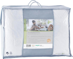 Badenia Trendline Eco teplá přikrývka s 90 % prachového peří a 10 % peří I. třída, 135 X 200 cm, bílá, certifikovaná Oeko-Tex, vyrobena v souladu s německým standardem kvality Přikrývky a přikrývky Naty Shop