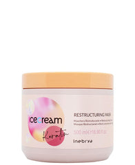 Mască restructurantă Keratin Ice Cream. Mască de păr restructurantă, 500 ml Masca de par Naty Shop 500 Ml (1 pachet)
