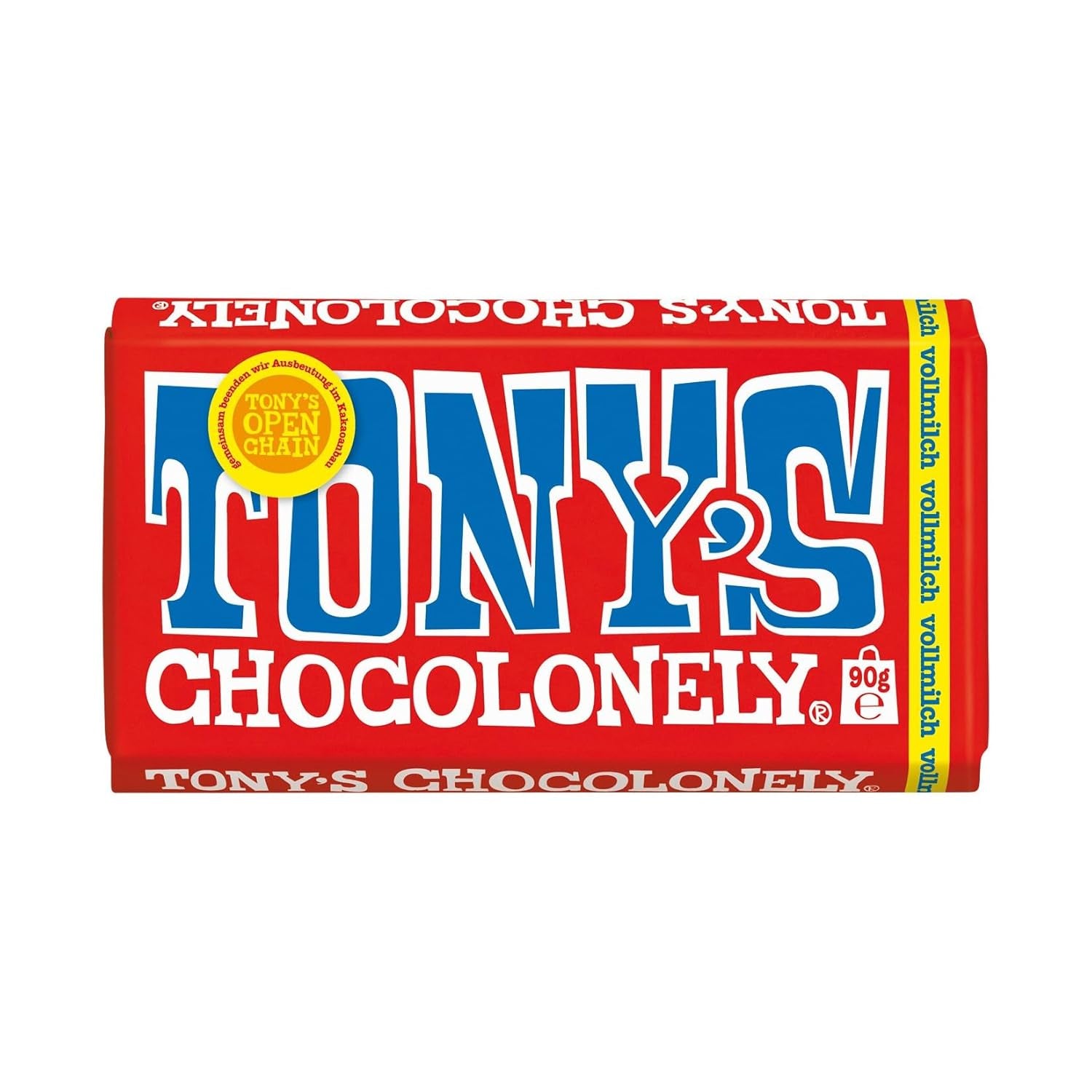 Tony's Chocolonely - Hořká čokoláda s mandlemi a mořskou solí 90g