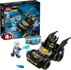 LEGO DC Batman: Batman & Batmobile vs. Pan Freeze - Auto superhrdina se 2 minifigurkami - Ledový vystřelovač s ohnivými prvky - Dárek pro chlapce a dívky od 4 let 76301 Stavebnice Besuche den LEGO-Store Výchozí název