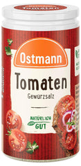 Ostmann Gewürze - Tomato Gewürzsalz | Perfektní na dochucení rajčatového salátu a bruschetty 60 g v Der Streudose