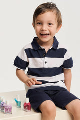 Snails 516202 Top Coat Confetti Blue Dětský lak na nehty, na vodní bázi, omyvatelný, bezpečný, veganský