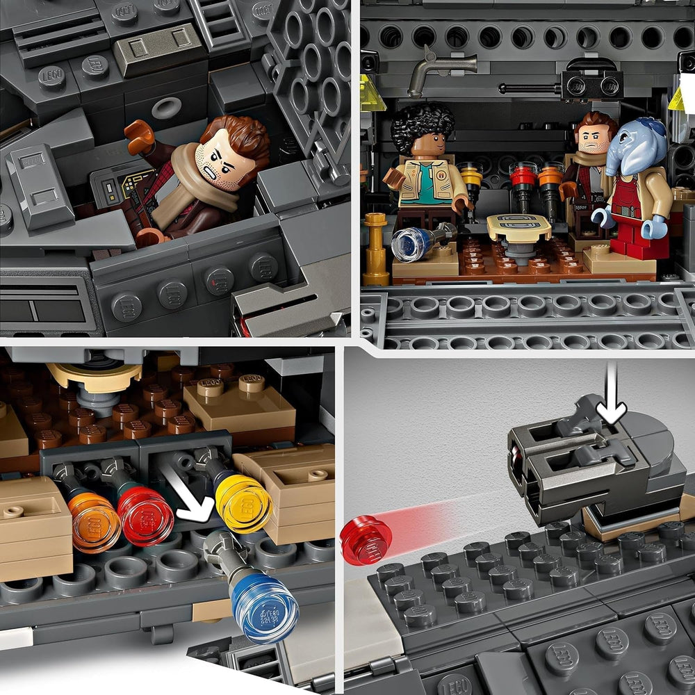 LEGO Star Wars: Skeleton Crew Onyx Cinder, sestavitelná a sběratelská hvězdná loď pro chlapce a dívky s 5 postavami, nápad na dárek pro fanoušky od 10 let 75374 Stavebnice Besuche den LEGO-Store