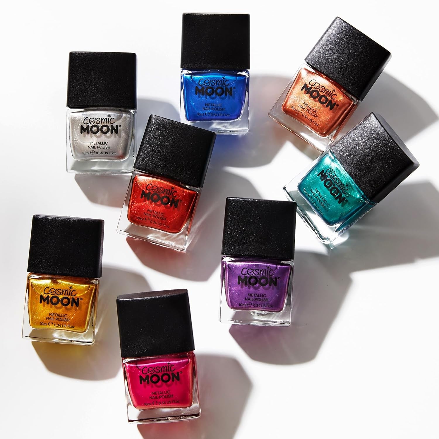 - Metalický lak na nehty - 10 ml - Pro fascinující kovové nehty - Zlatý