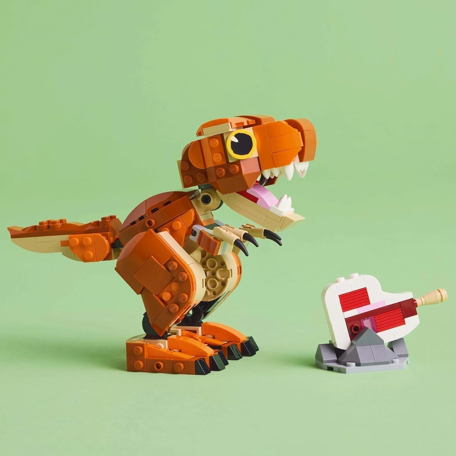 LEGO Jurassic World Little Eatie: Stavebnice T. Rex pro chlapce a dívky 7letá stavebnice dinosaura Dětský dárkový model s pohyblivými ústy, hlavou a ocasem 76967 Stavebnice Besuche den LEGO-Store