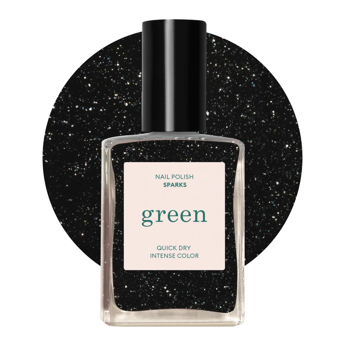 Manucurist Green - Rosy Beige Shell Beige Lak - Rychleschnoucí lak na nehty - DIY Nails - Vegan 12-Free - Rostlinná báze - Lak na nehty - Vyrobeno ve Francii