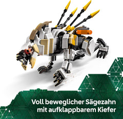 LEGO Horizon Adventures Aloy a Varl vs. Obrněný chodec a Sawtooth, monstrózní auto a minifigurky, sada kolekce pro fanoušky videoher, chlapce a dívky starší 9 let 77037 Stavebnice Besuche den LEGO-Store