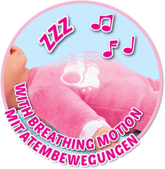 Simba 105140501 Laura Puppe Schlummerzeit (38 cm) - Weichkörper-Babypuppe mit Atembewegungen, Schlafaugen & 14 Geräuschen - Kinder-Spielzeug für Mädchen und Jungen ab 1,5 Jahre