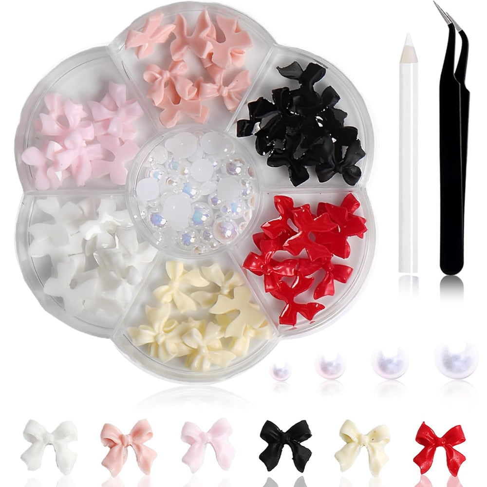 1 Karton Nail Art Charms, 3D Blumen Nagelkunst Charms, Acryl Blumen Nagel Strass Mit Ornamenten, Nagel Edelsteine, Nagel Zubehör Für Mädchen, Nagelkunst Dekoration, DIY Handwerk Nail Design