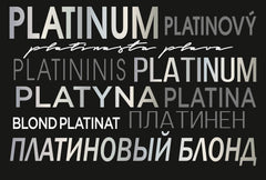 Syoss Wash Out Temporary Hair Colour Platinum Blonde (150 ml), vopseaua de păr lavabilă reînvie culorile, nuanța durează până la 8 spălări ale părului Vopsea pentru par Naty Shop