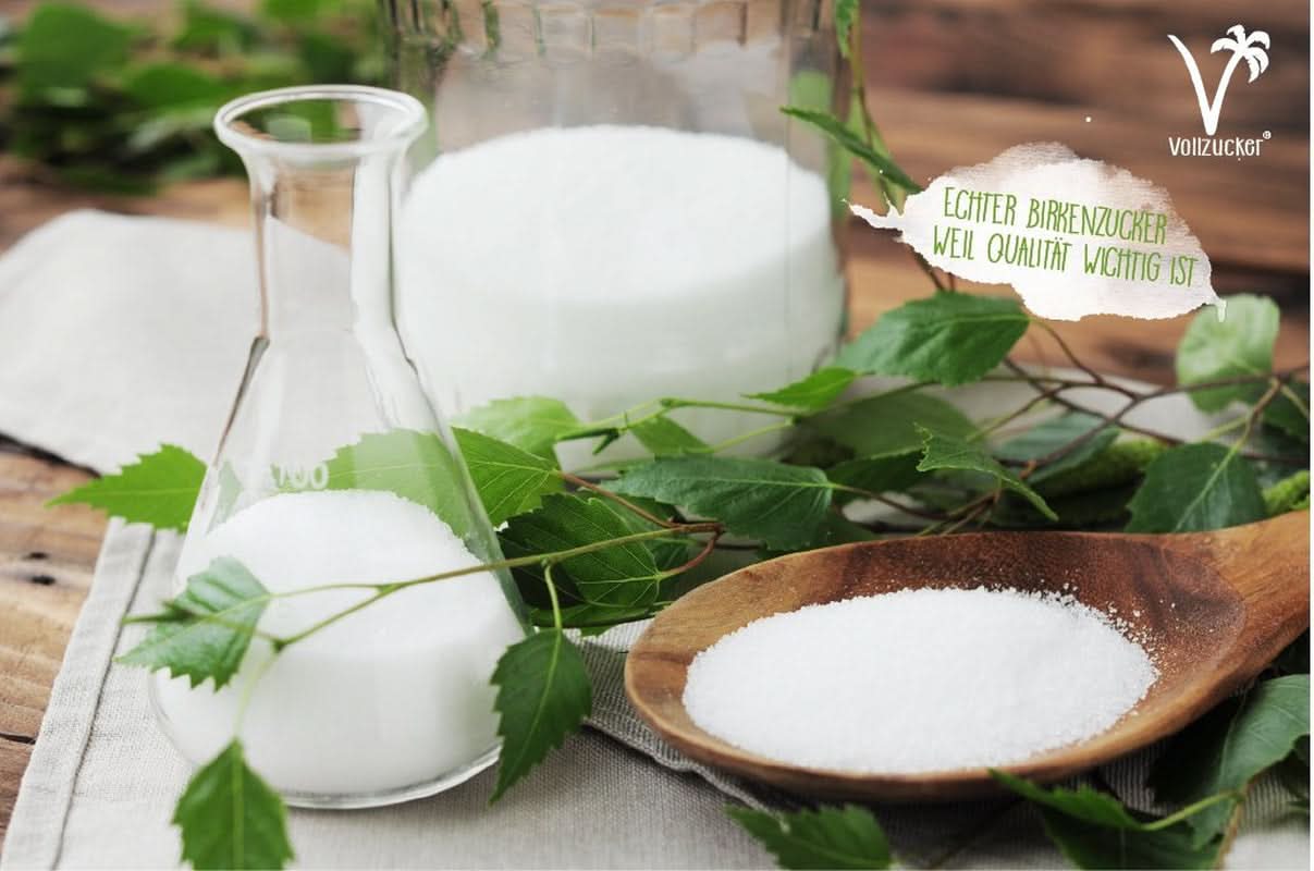 Pravý březový cukr (Xylitol) z Finska, 1 kg sladidel Naty Shop