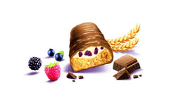 Balisto Čokoládový balíček, Yoberry, Cereální & Jogurtové čokoládové tyčinky, 8 x 18,5 g, Čokoláda, Müsli tyčinky, Čokoláda ve velkém balení (148 g)