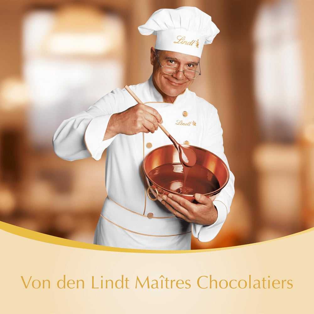 Bílé čokoládové kuličky Lindor | 400 g Přibl. 30 bílých čokoládových kuliček s náplní rozplývající se v ústech | Čokoládový dárek | Čokoládový dárek (balení 2 ks)