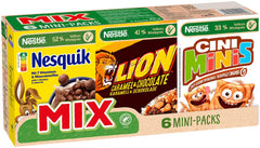 Nestlé Mix cereální mini balíčky, 6 kusů, 1 balíček (1x200g až 4x30g, 2x40g)