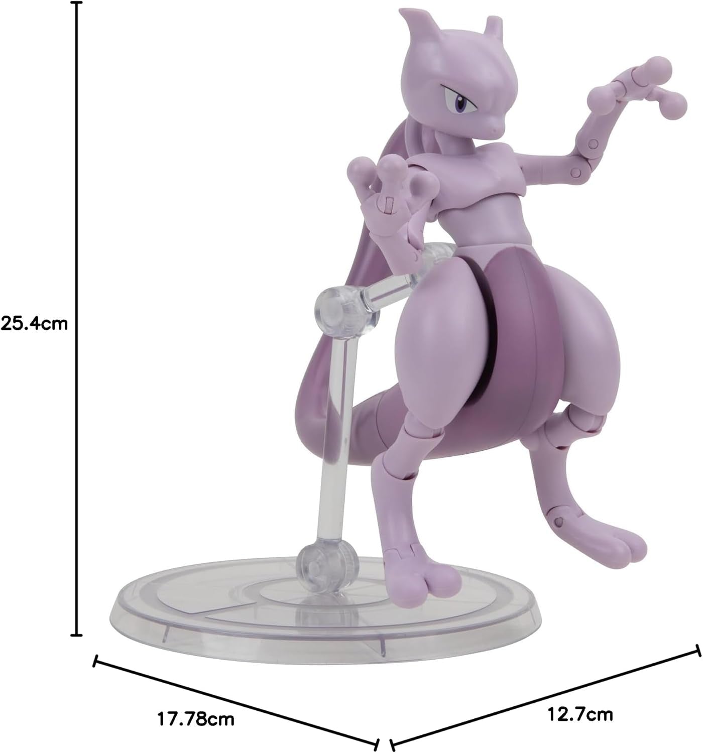 Pokémon Pkw2417-15Cm Select Figure - Mewtu Oficiální pohyblivá figurka Akční figurky Naty Shop