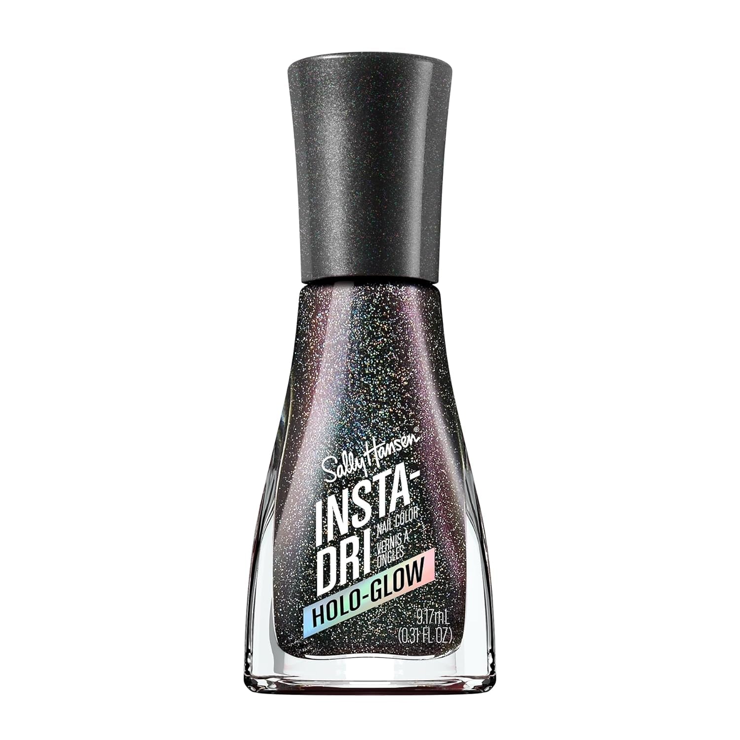 Insta-Dri Holo-Glow lak na nehty, Chrome Zone, snadné použití, dlouhotrvající, krásné barvy, snadno se nanáší, bez odlupování, 19 ml