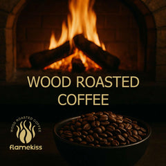 Boabe de cafea 250g – Boabe de espresso Arabica și Robusta de înaltă calitate, prăjite manual în lemn, pentru gustul plin și aromat al boabelor de cafea