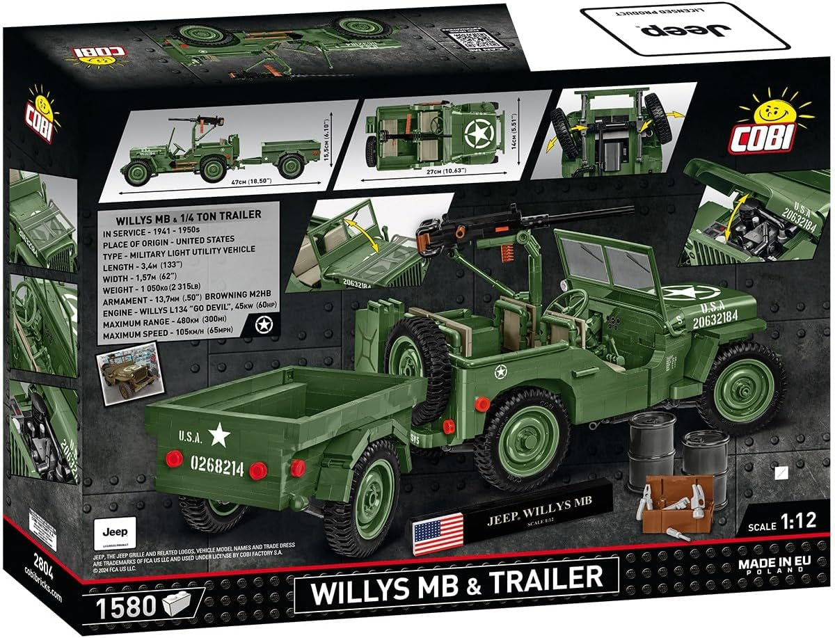 Willys MB + přívěs