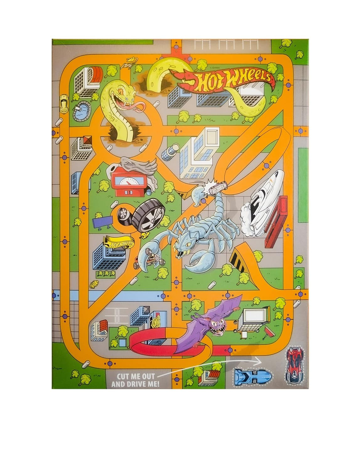 Hot Wheels Honey Loops Crunchy Celozrnné snídaňové cereálie s přidanými vitamíny, 1 balení (1 x 375 g)