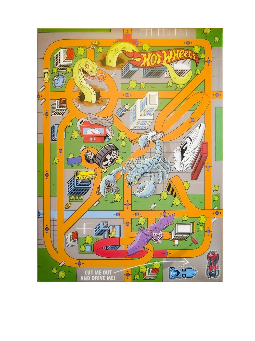 Hot Wheels Honey Loops Crunchy Celozrnné snídaňové cereálie s přidanými vitamíny, 1 balení (1 x 375 g)