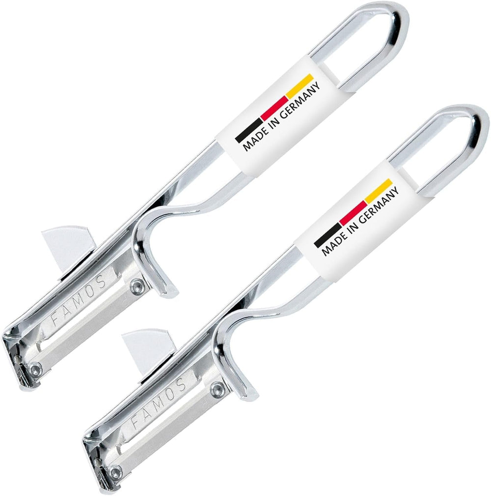 Westmark 106122E1 Škrabka, čepel z chromové oceli, nerezová Škrabka Naty Shop Famos, 2 kusy